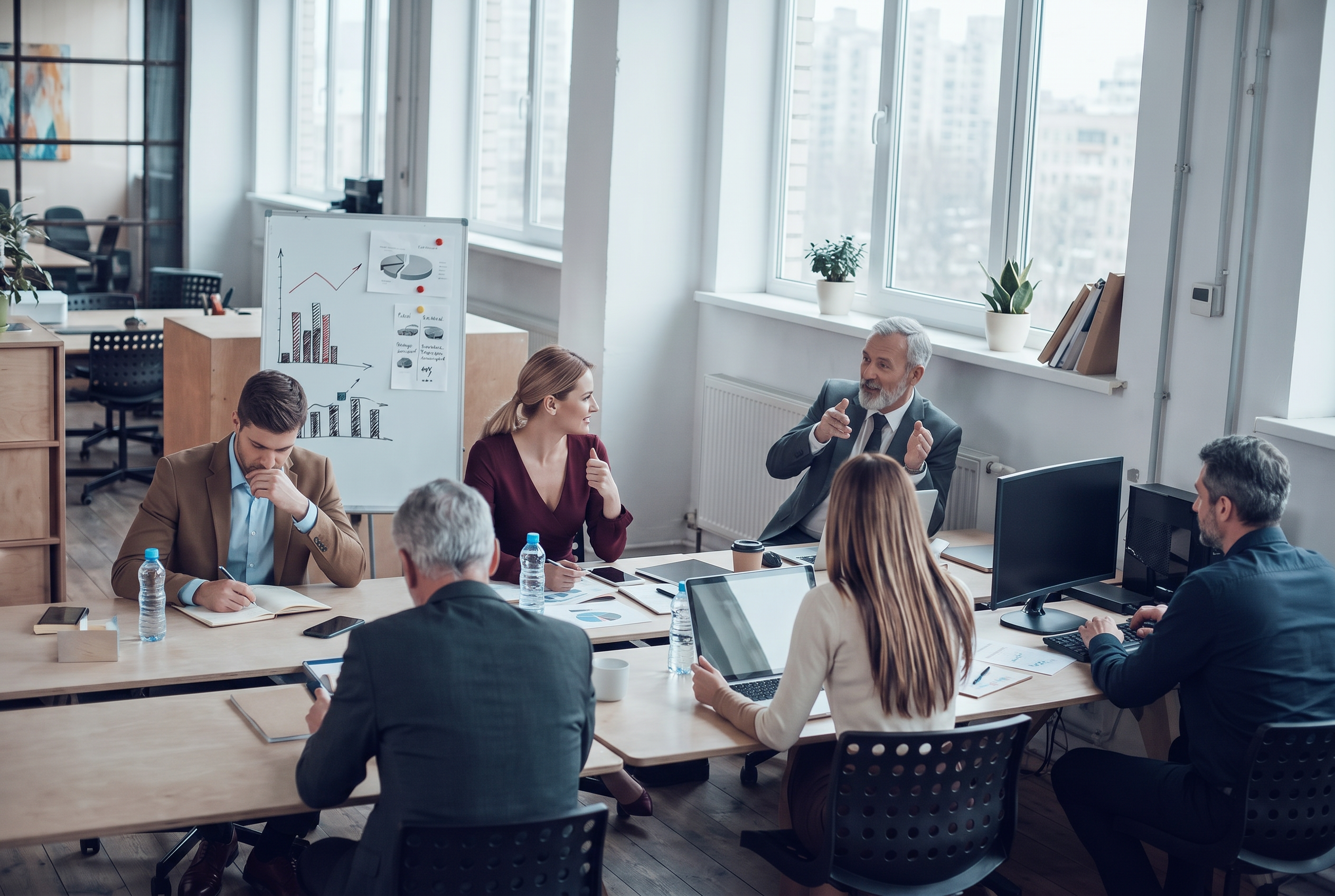 Professional capital management dashboard and analytics